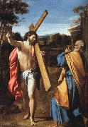 Annibale Carracci Christ Appearing to Saint Peter on the Appian Way oil painting on canvas